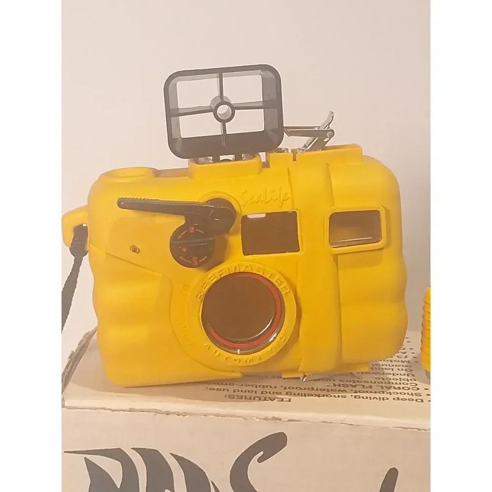 SeaLife Reefmaster Automatic SL-200C Underwater 35mm Film Camera Set- Excellent!